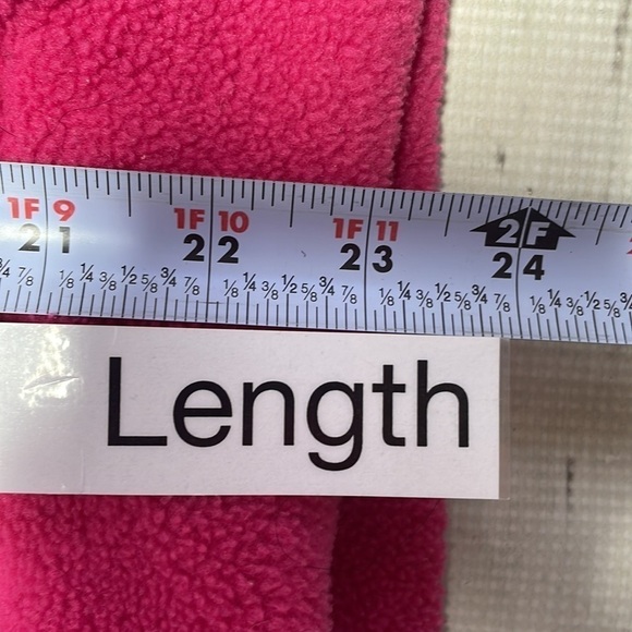 Marmot Fleece Sweatshirt Jacket Pullover Side Zipper Pink Size 10 - Picture 7 of 9